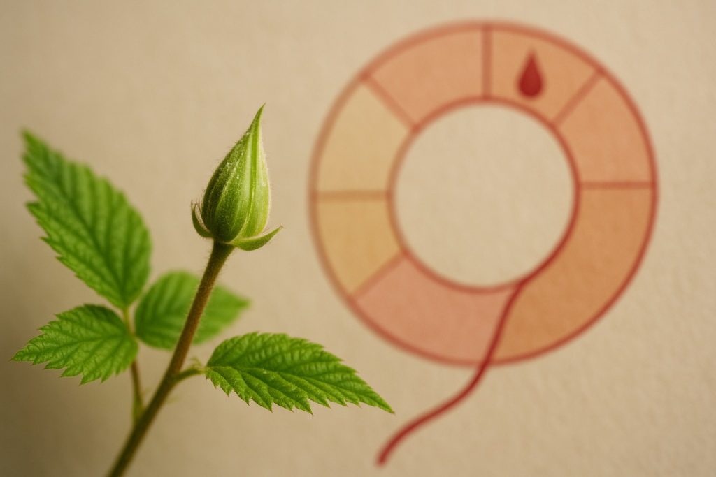 Bourgeon de framboisier et cycle menstruel : usages et précautions